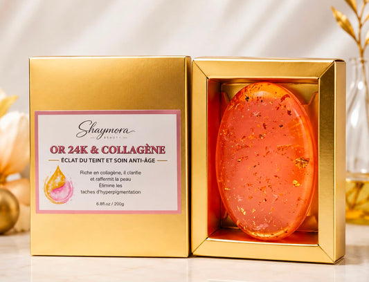 Savon Or 24K au Collagène